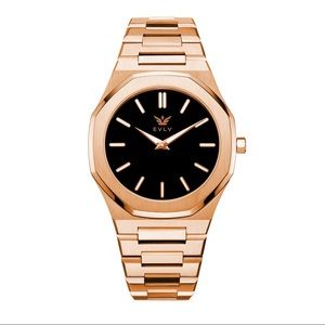 Men Rose Gold Stylish Watch